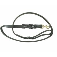 Boston Leather Black Braided 60 Leatherlead
