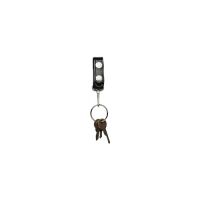Boston Leather Keeper Key Bw Brass Cord