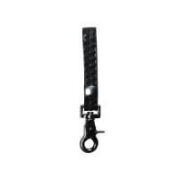 Boston Leather Key Loop W/snap 1", Deluxe