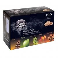 Bradley Smoker 5-Flavor Variety Pack, 120 ct.