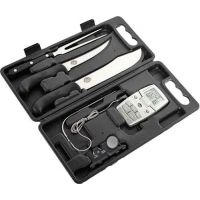 Bradley Smoker Carving Kit W/ Outdoor Edge Knives/magnetic