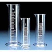 BrandTech Short-Form Graduated Cylinders, SAN, BrandTech V64591, Pack of 6