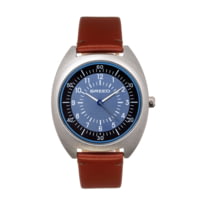 Breed Victor Leather-Band Watch