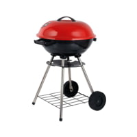BRENTWOOD Portable Charcoal BBQ Grill with Wheels
