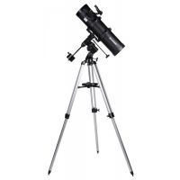 Bresser Messier NT-130/650mm f/5 Newtonian Reflector Telescope Package with EQ2 Manual German Equatorial Mount