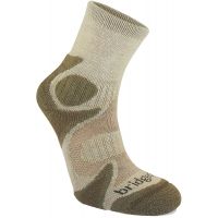 Bridgedale CoolFusion TrailHead Light 3/4 Crew Irregular Sock - Mens