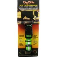 Brite Companies Dog Brite Grn Waterproof Lighted Dog Collar