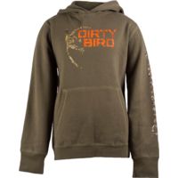 Browning Bg Dirty Bird Youth Hoodie Leaf Large W/mallard Logo<