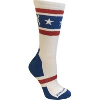 Browning Bg Unisex America Red White &amp; Blue Socks Medium Calf Height
