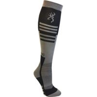 Browning Bg Unisex Elm Socks M/l Black &amp; Grey Calf Height