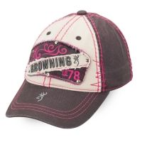 Browning Libby Cap,Charcoal/Khaki