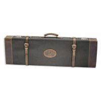 Browning High Grade Universal Canvas/Crazy Horse Leather Sage Tan Fitted Gun Shotgun Case