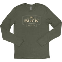 Buck Knives Long Sleeve Buck Logo T-Shirt - Men's