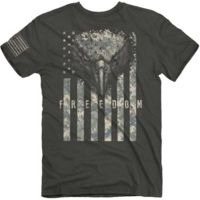 Buck Wear T-shirt Digi Free Eagle S-sleeve Smoke Medium