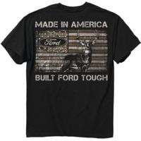 Buck Wear T-shirt "ford " S-sleeve Black Xl