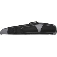 Bulldog Cases &amp; Vaults Hybrid "Magnum" Rifle Case 44" Black w/ Silver Trim BD263-44