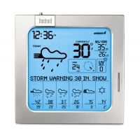 Bushnell Wireless Weather Station FX 7 Day AccuWeather Weather Forecast &amp; Satellite Clock w/ Alarm