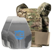 Caliber Armor DV8 Mini AR550 Level III+ Package w/ PolyShield Spall Coat