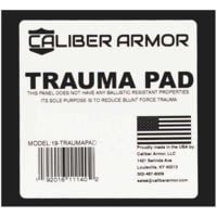 Caliber Armor Extreme Impact Trauma Pad Non-Ballistic