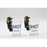 Caliber Gourmet Shot Hangover Shot Glass - Set Of 2