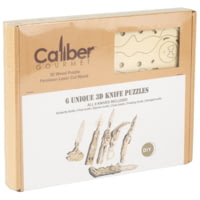 Caliber Gourmet Wood Knife Puzzles