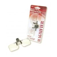 Carson 1.5x Clip-On/Flip-Up Magnifying Lenses for Eyeglasses