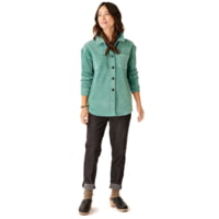 Carve Designs Hudson Stretch Cord Shacket - Women's