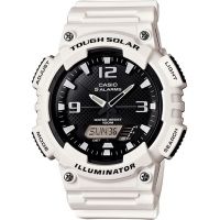 Casio Outdoor Ana-Digi Solar Gloss Sport Watch, w/White Black Face