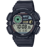 Casio Outdoor Fishing Timer Digital Watch w/Dual Time, Moon Graph, Stopwatch, 3 Alarms, 10-Year Battery Life - Mens