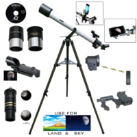 Cassini 800mm x 72mm Erect Image Prism Electronic Focus Telescope