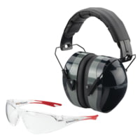 Champion Traps and Targets Eyes &amp; Ears Combination Shooting Glasses and Ear Muffs
