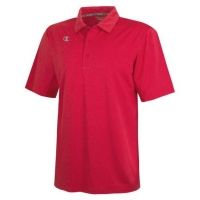 Champion Mens Vapor Heathered Short Sleeve Polo Shirt