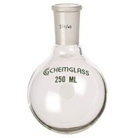 Chemglass Round-Bottom Boiling Flasks, Heavy Wall, Chemglass CG-1506-02