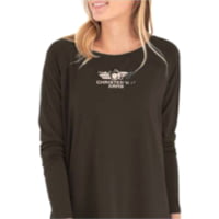Christensen Arms Camo Ram Wordmark LS Tee - Women's