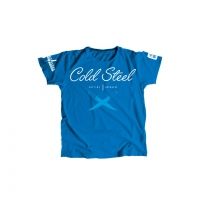 Cold Steel Cross Guard Blue T-Shirt - Women's