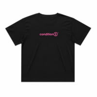 Condition 1 Womens Logo Crop Tee 8A1B4971