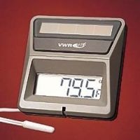 VWR Solar-Powered Thermometers 4123 With External Sensor And Cable