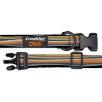 Croakies Dog Collar, Medium, Contour Glow