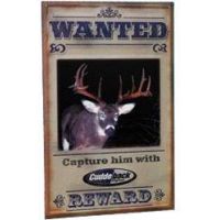 Cuddeback Metal Wanted Sign