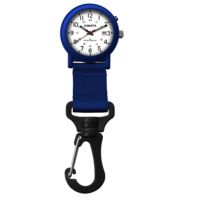 Dakota Watches Dakota Aluminum Backpacker Clip Watch, Black