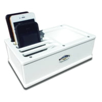 Deep Blue Cell Phone Holder &amp; Storage
