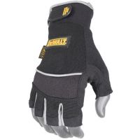 DEWALT DPG230 Technicians Fingerless Synthetic Leather Glove