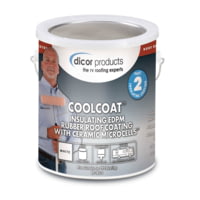 Dicor Corporation Coolcoat Insulating EPDM Roof Coating
