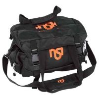 DKG Trading-Inc Range Bag With Nsi Orange Logo Black Nylon