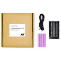 DNT Optics 21700 Flat Top Batteries w/ Charger