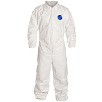 Dupont Tyvek Coverall W/COL Lg CS25 TY125SWHLG00 Tyvek Coverall W/COL Lg CS25, Case of 25