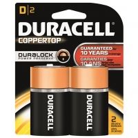 Duracell Coppertop Battery - D