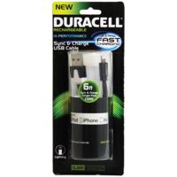 Duracell Standard USB to Lightning Sync and Charge Flat Cable - 6ft