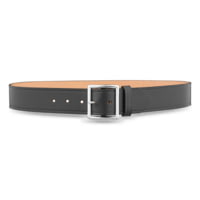 DutyMan 1-3/4inch Plain Leather Garrison Belt With Nickel Buckle DTY-1611-54-9031