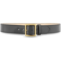 DutyMan 1-3/4inch Hi-gloss Leather Garrison Belt With Gold Buckle DTY-1631-40-9032